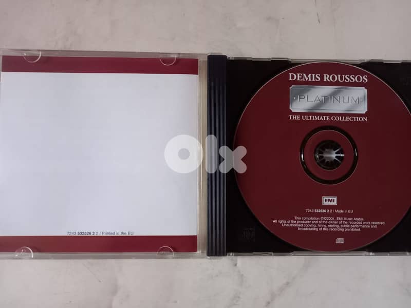 Demis Roussos platinum CD combination 1