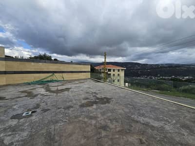 Apartment with huge terrace in Baabdat for sale