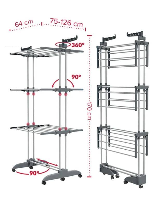 Foldable Space-Saving Clothes   /  with delivery 5