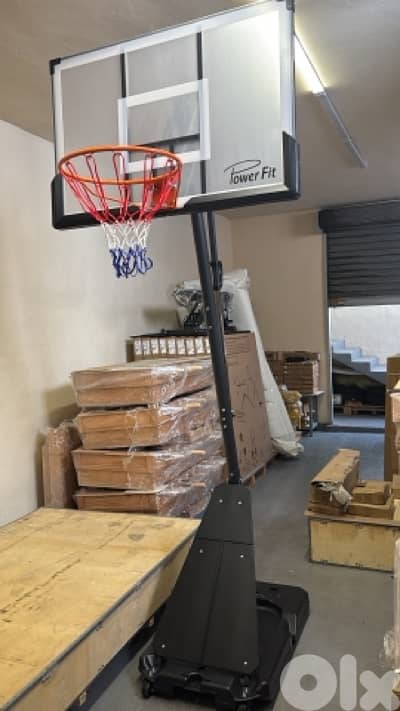 Power fit Basketball hoop 120 cm x 80 cm + Molten basketball Gift