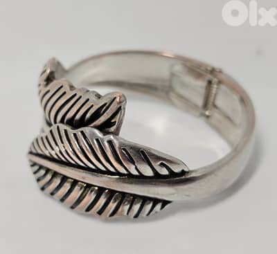 Aldo Leaf Design Cuff Style Bracelet