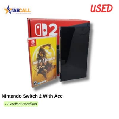 Used Nintendo Switch 2 With Acc