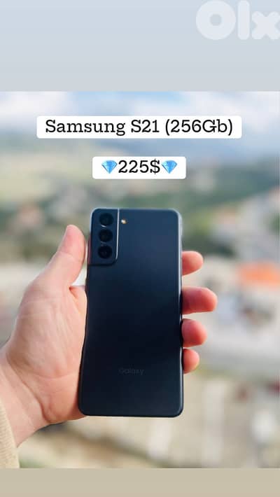 Samsung S21 (256GB) super clean for info 71000980 delivery all leb