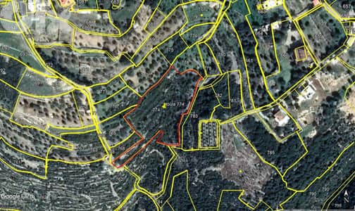beautiful land in Toula, Batroun 5709sqm