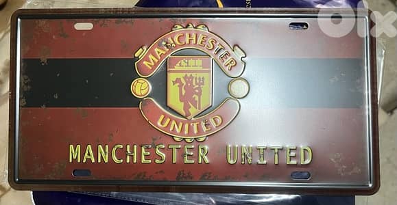 Manchester United tin plat for 5 $ only