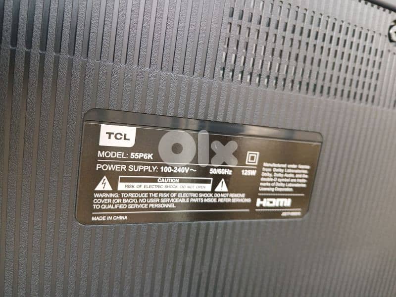 TCL TV 55 Inch 4K UHD 3