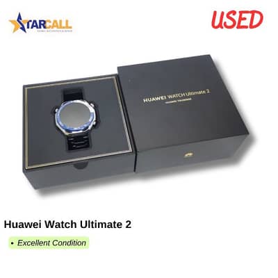 Used Huawei Watch Ultimate 2 bluee