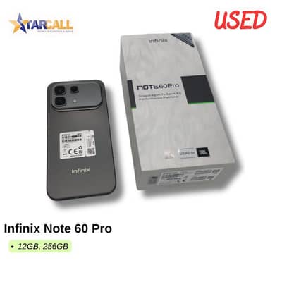 Used Infinix Note 60 Pro
