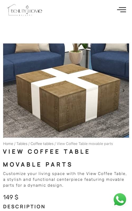 View Coffee Table (from Beauty Home) 2
