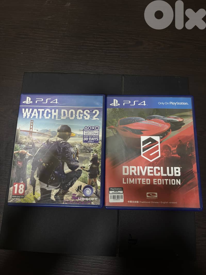 PS4 500gb with 7 games 3