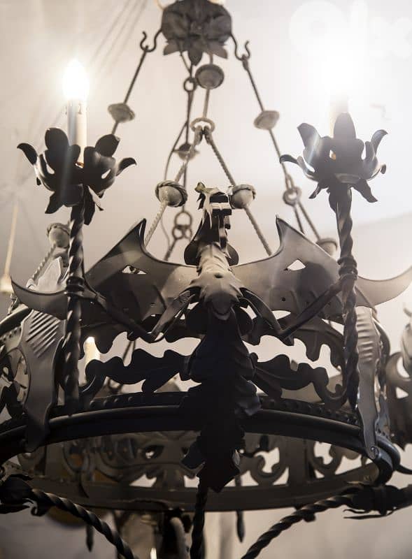 large italian ferfoje chandelier 1