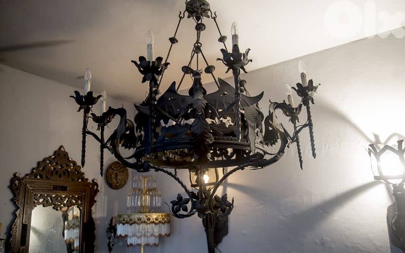 large italian ferfoje chandelier 5