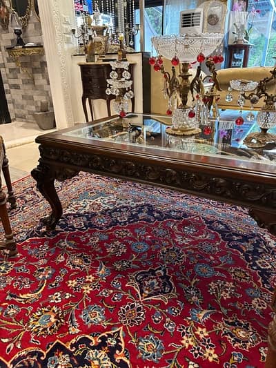 coffee table wooden jouz bought from battal design