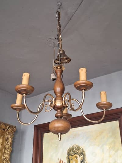 antique flemish chandelier