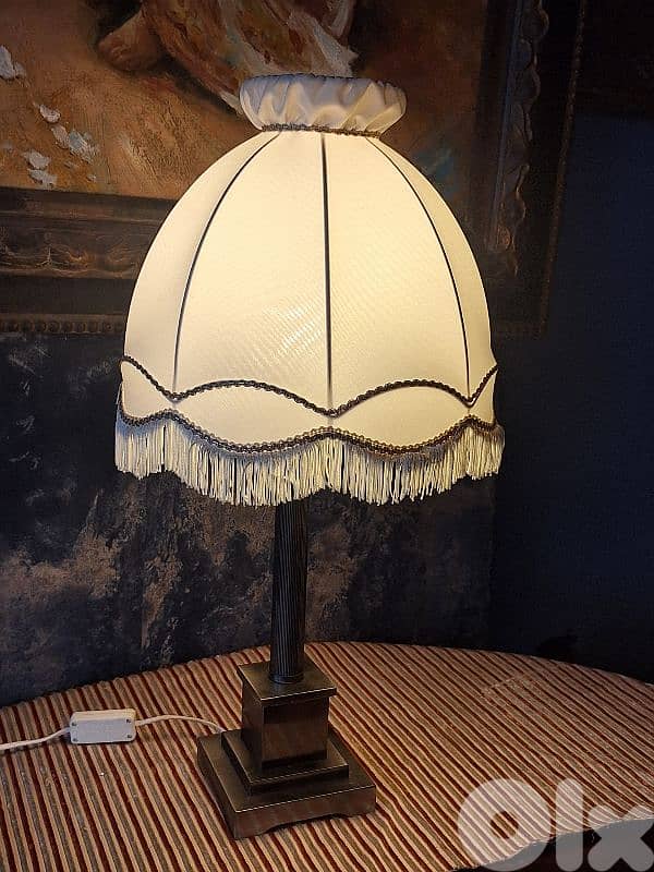french brass lamp 2