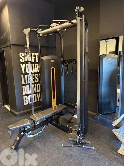 Deluxe V cross cable machine