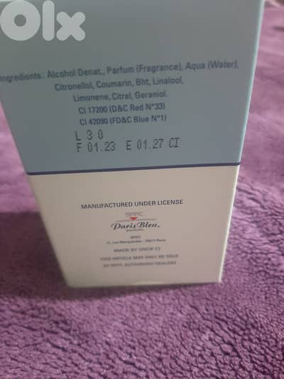 EAU DE TOILET AVIATOR