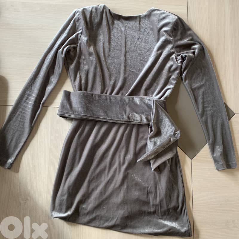 Silver dress (Brazilian brand) 1