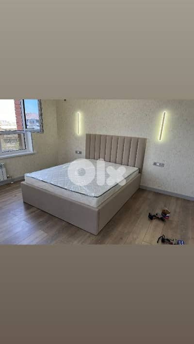 تخت مجوز 170cm منجد بالكامل (High Quality)