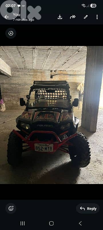 UTV Polaris (Buggy) for sale 2014 3