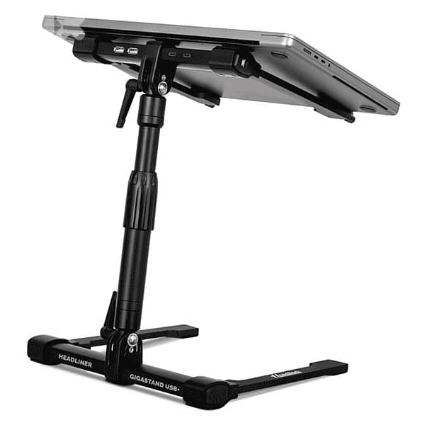 Headliner Gigastand USB Plus DJ Stand With USB-C Hub 1