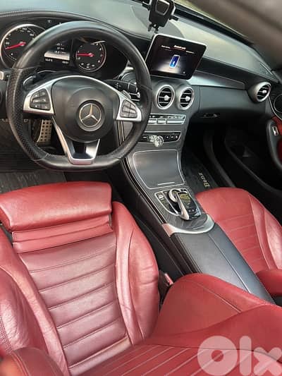 Mercedes C250 AMG - 100k KM Original - Red Interior