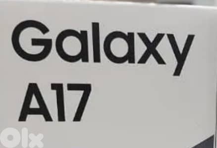 galaxy A17 ram 8 256 open box