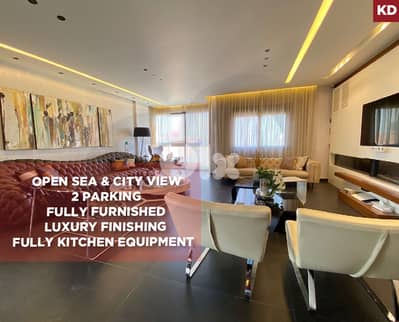 2 parking spaces, Fully Furnished, sea view, Dbaye/ضبية REF#KD134584