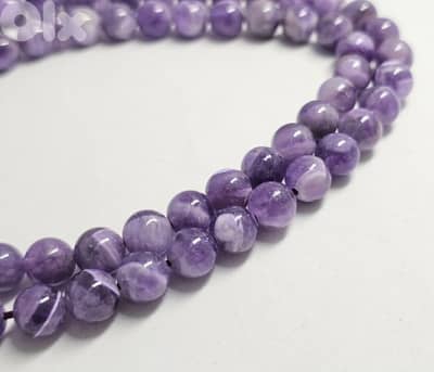 30$ real amethyst gemstone masbaha