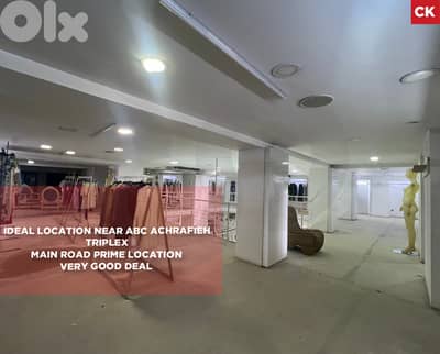 Very good deal ,Triplex , Near abc Achrafieh/ الأشرفية REF#CK134597