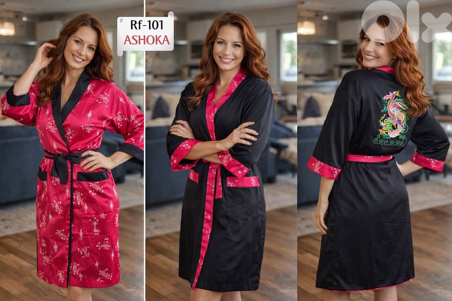 Collection of ROBES from European & Asian Brands 1