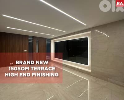 150sqm terrace , High and Finishing, Ajaltoun / عجلتون  REF#RA134603