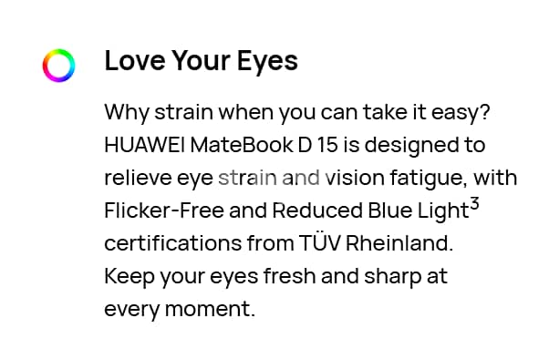 HUAWEI MATEBOOK 15 Laptop 3