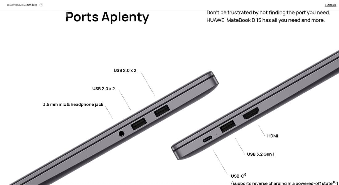 HUAWEI MATEBOOK 15 Laptop 5
