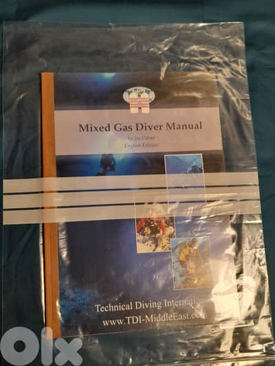Technical Diving International TDI Diver Manual/Book