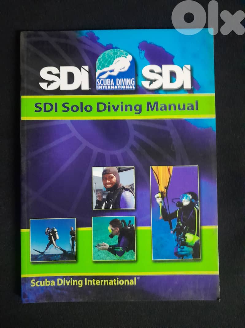 Scuba Diving International SDI Student Manual/Book 6