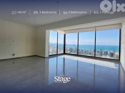 BRAND NEW LUXURY APARTMENT WITH OPEN SEA VIEW IN JAL EL DIB