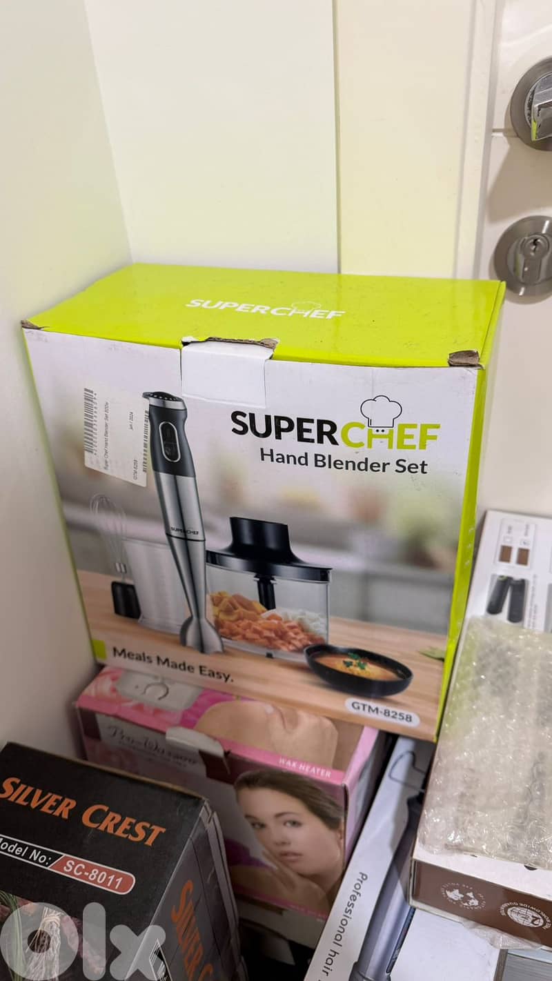 Never-Used Home Appliances and Electronics for Sale 1