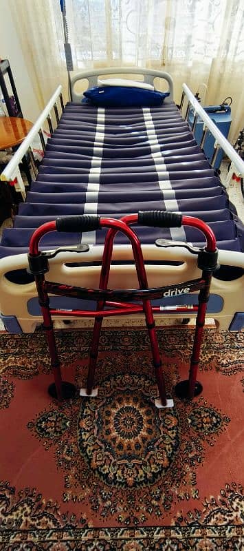medical beds+air mattress & compressor, wheelchairs & nebulizer