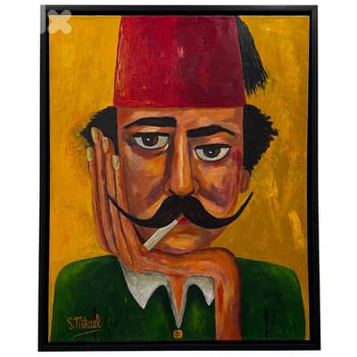 lebanese art canvas reprint.