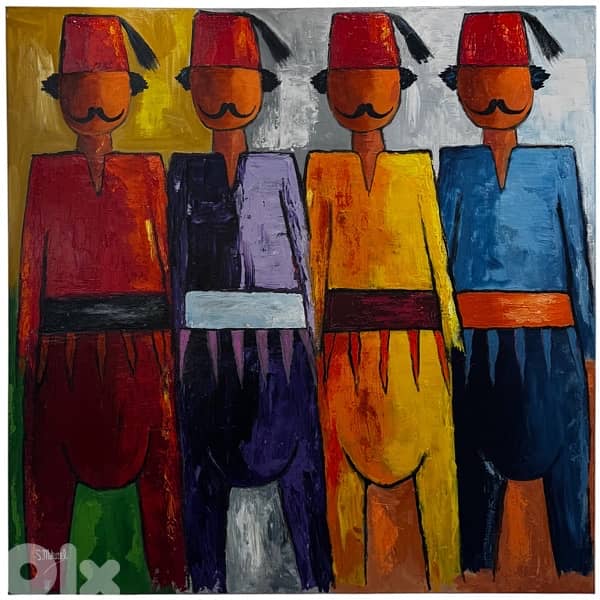 lebanese art canvas reprint. 1