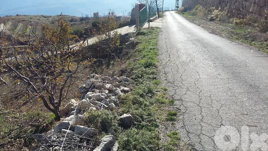 Land by the road for sale in sharbineh laqlouq area