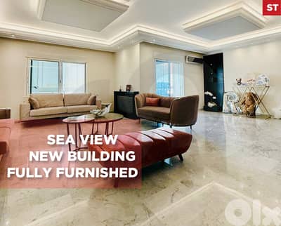 FULLY FURNISHED ,SEA VIEW,  SAHEL ALMA /ساحل ألما REF#ST134641