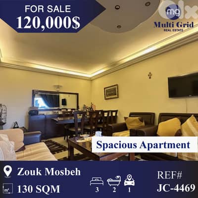 JC-4469 / Apartment for Sale in Zouk Mosbeh, شقة للبيع في زوق مصبح