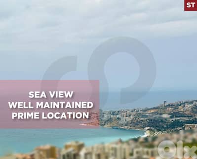 sea view, parking, huge balcony, Sahel Alma/ساحل علما REF#ST134643