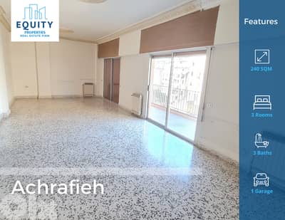 240 SQM Apartment For Rent In Achrafieh شقة للإيجار #ML231224