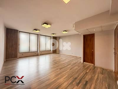 Office for Rent in Ain Al Mraiseh | Partitioned| Fiber Optic |Sea View