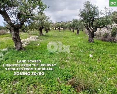 Open View,Landscaped Plot, Jbeil - Monsef/المنصف – جبيل  REF#DC134476