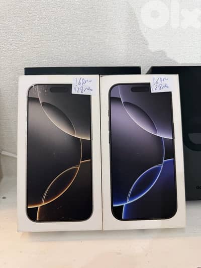 16 pro 256 Gb - brand new sealed no custom (bala jemrok)