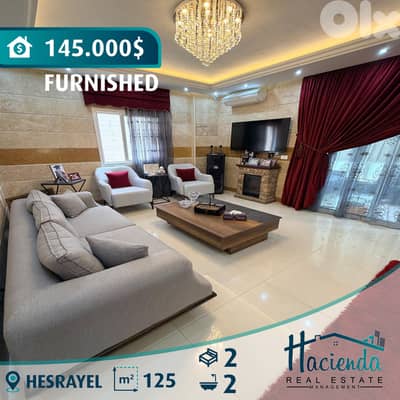 Furnished Apartment For Sale In Jbeil Hesrayel